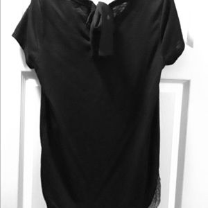 🖤 Lauren Conrad top 🎀 Back tie with lace! Medium